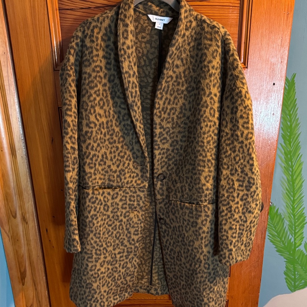 Old Navy Animal Print Jacket